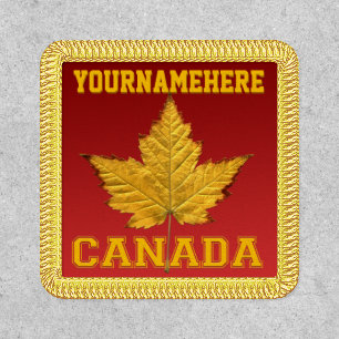 Canada Patch Cool Sporty Canada Maple Leaf Patch
