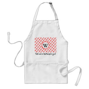 CANADA Personalized Monogram Taste and See Adult Apron
