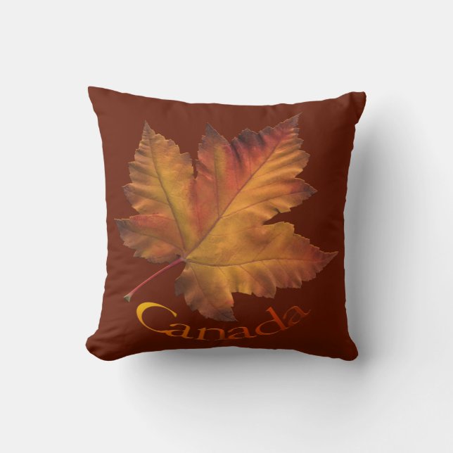 Canada Pillow Personalized Canada Souvenir Pillow (Front)