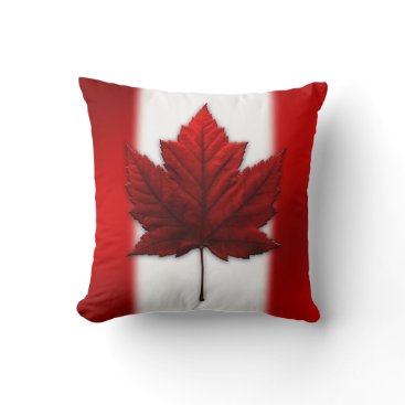 Canada Pillow Personalized Canadian Flag Pillow