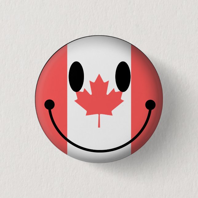 Canada Pinback Button (Front)