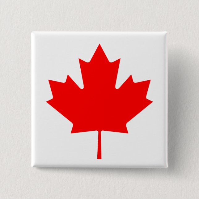 canada pinback button (Front)