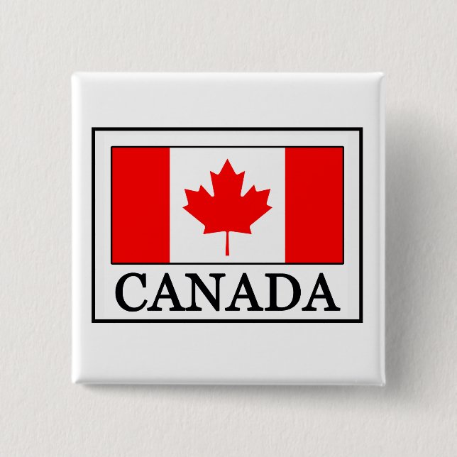 Canada Pinback Button (Front)