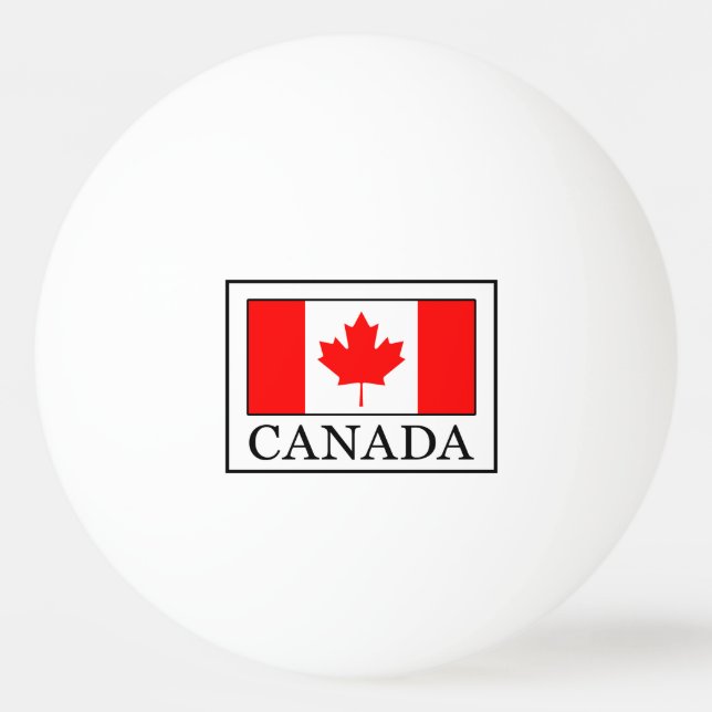 Canada Ping-Pong Ball (Front)