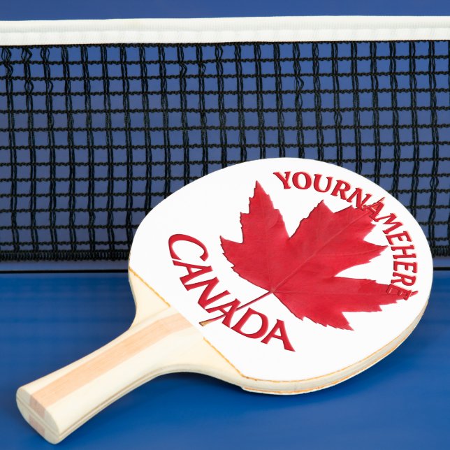 Canada Ping Pong Paddle Varsity Canada Personalize (Insitu)