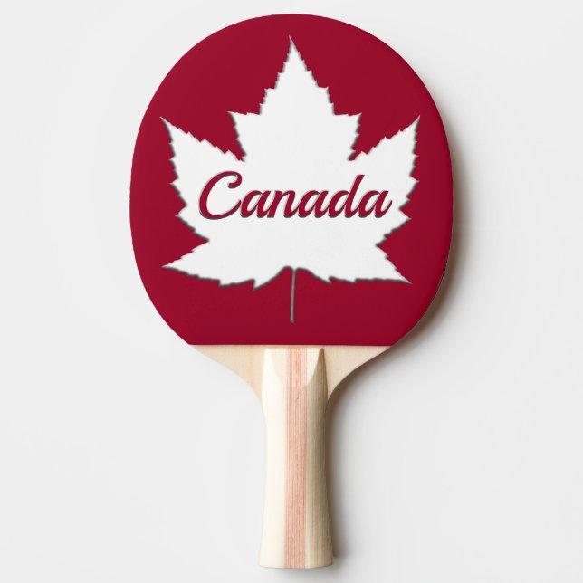 Canada Ping Pong Paddles Canada Personalizes Games (Front)
