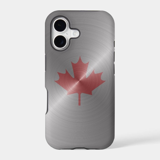 Canada Platinum Maple Leaf Iphone Case (Back)