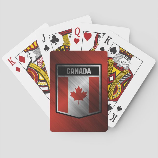 Canada Poker Cards (Back)