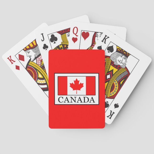 Canada Poker Cards (Back)