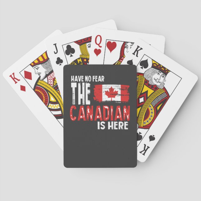 Canada Poker Cards (Back)