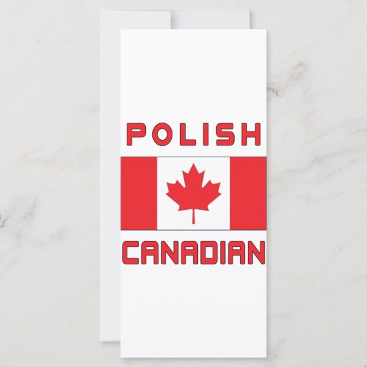 Canada Polish Canadian Flag (Front)