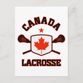 Canada Postcard by laxshop at Zazzle