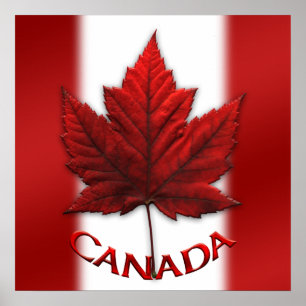Canada Poster Canada Flag Souvenir Prints & Gifts