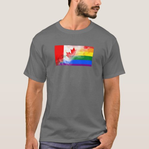 Canada Pride Flag lgbtqia2s Shirt