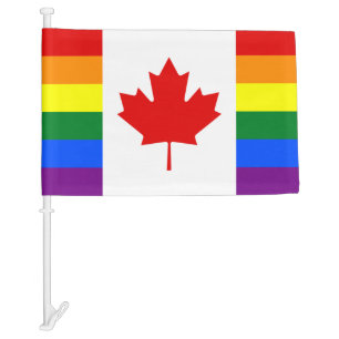Canada Pride Rainbow Flag