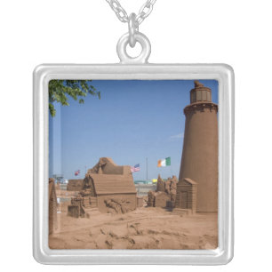 Canada, Prince Edward Island, Charlottetown. Silver Plated Necklace