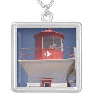 Canada, Prince Edward Island, Victoria. Silver Plated Necklace