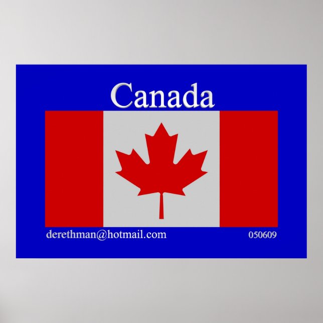 Canada (print) poster (Front)