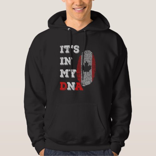 Canada Proud Canadian Home Flag State Flag Dna Fla Hoodie