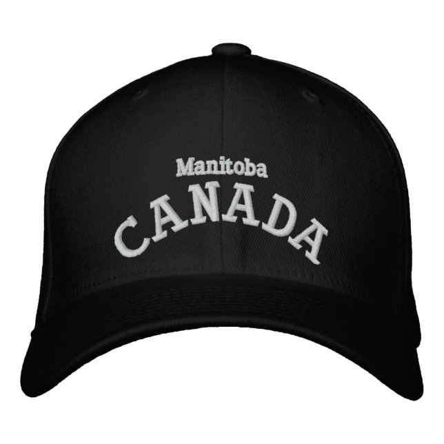 Canada Provinces - Embroidered Hat (Front)
