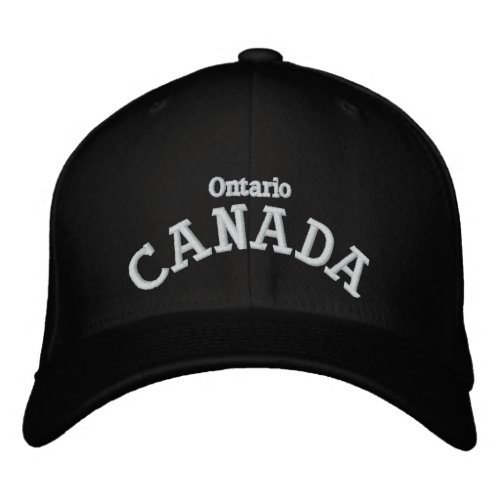 Canada Provinces _ Embroidered Hat