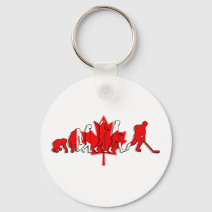 Canada pure gold ice hockey winners gifts keychain