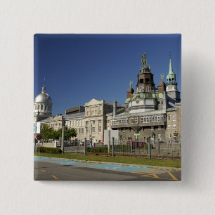 Canada, Quebec, Montreal. Old Montreal Pinback Button