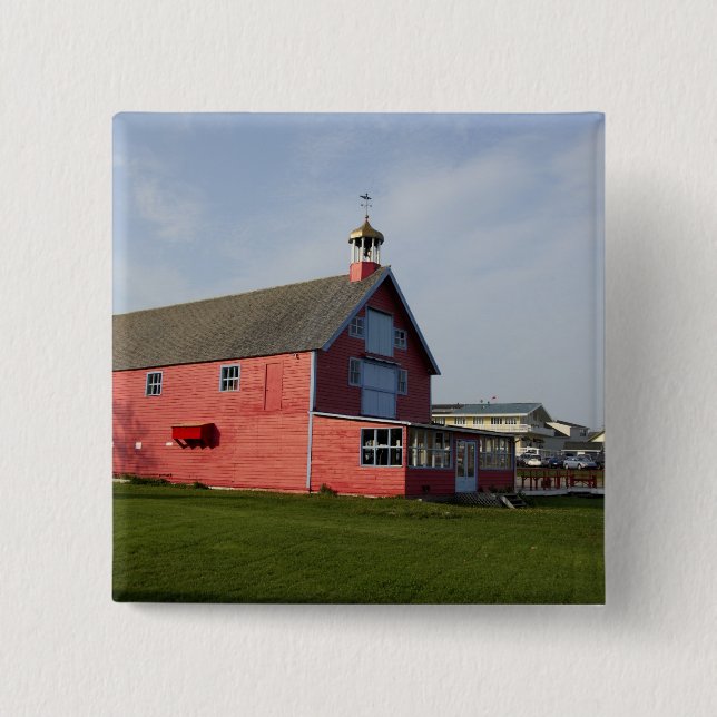 Canada,  Quebec,  Perce. IMAGE RESTRICTED: Not Button (Front)