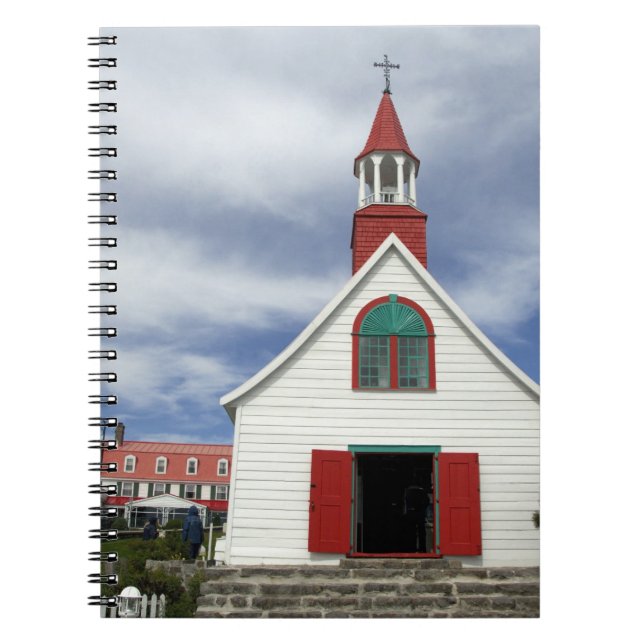 Canada,  Quebec,  Tadoussac. Petite Chapelle, Notebook (Front)