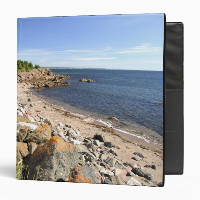 Canada, Quebec. VIA Rail Canada train The 2 3 Ring Binder (Front/Inside)