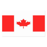 CANADA RECTANGULAR STICKER