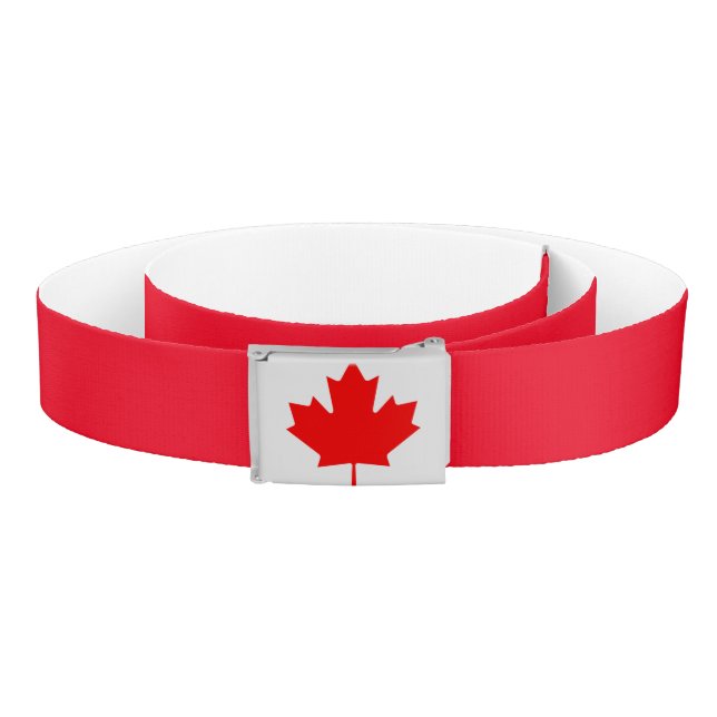 Canada Red Leaf Belt (Coil)