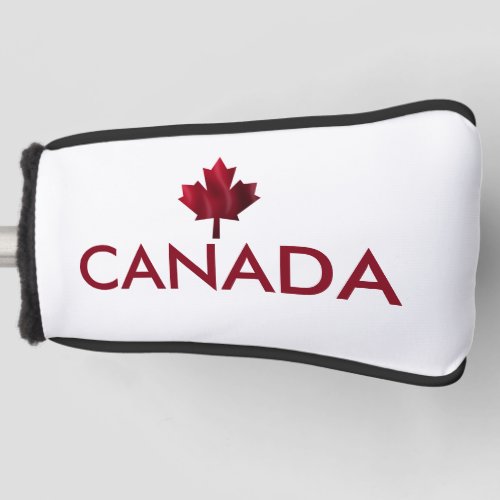 Canada Red Maple Leaf Golf Head Cover