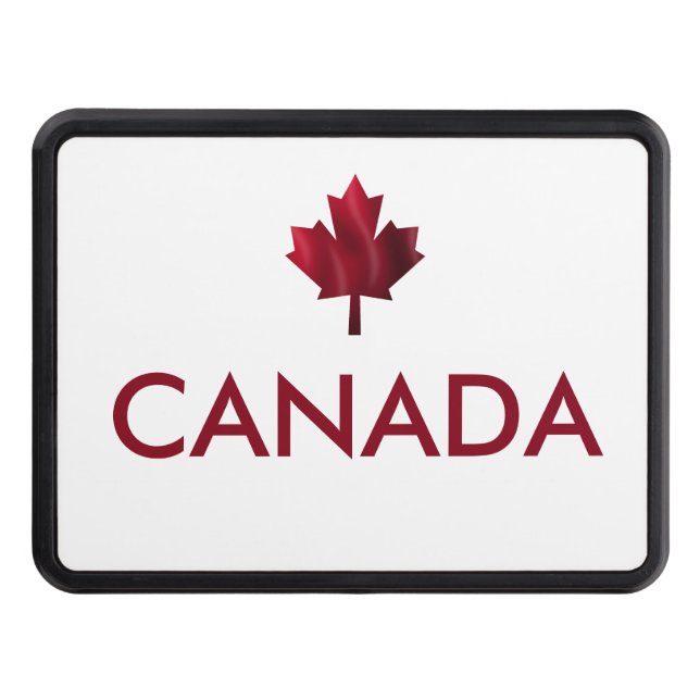 Canada Red Maple Leaf Hitch Cover (Front)