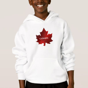 CANADA Red Maple Leaf Hoodie