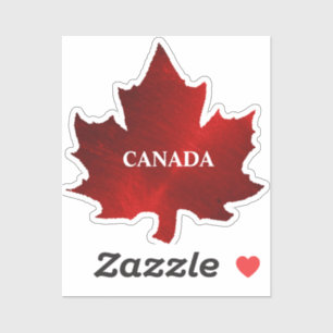 CANADA Red Maple Leaf Sticker