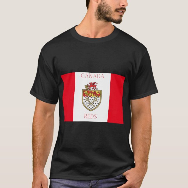 Canada Reds Wrexham FC  T-Shirt (Front)