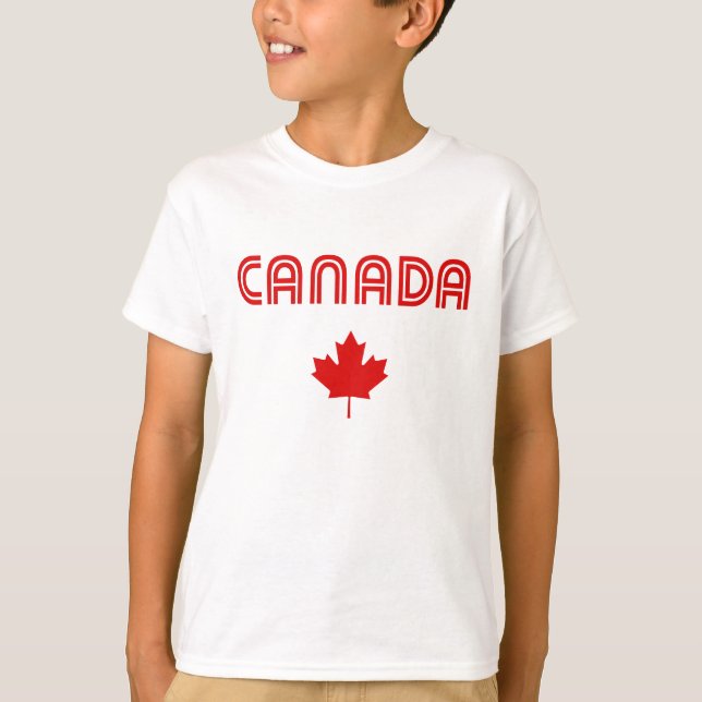 Canada Retro T-Shirt (Front)