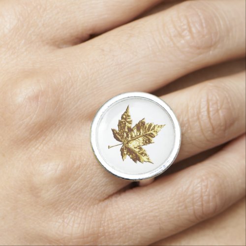 Canada Ring Canada Gold Medal Souvenir Ring