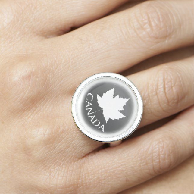 Canada Ring Canada Souvenir Jewelry Ring Customize (In Situ)