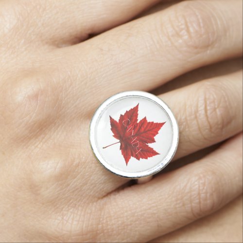 Canada Ring Canada Souvenir Jewelry Ring Gifts