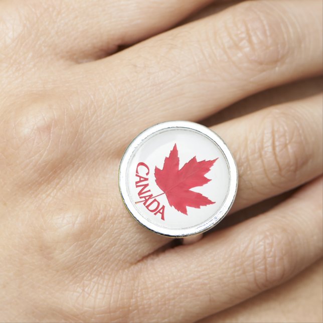 Canada Ring Canada Souvenir Jewelry Ring Gifts (In Situ)