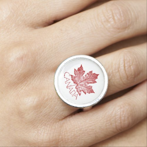 Canada Ring Canada Souvenir Jewelry Ring Gifts