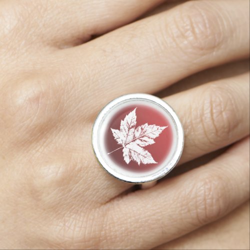 Canada Ring Cool Canada Souvenir Jewelry Ring