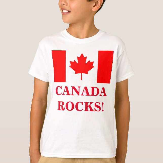 CANADA ROCKS! T-Shirt (Front)