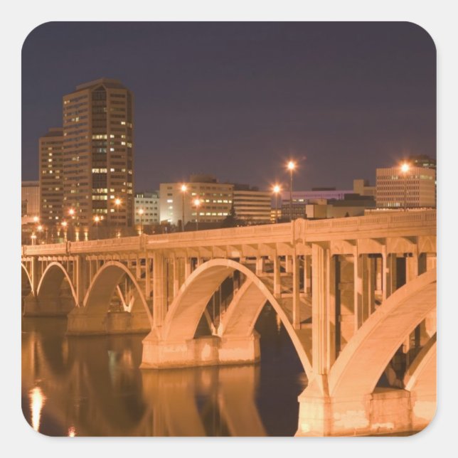 Canada, Saskatchewan, Saskatoon: Broadway Square Sticker (Front)