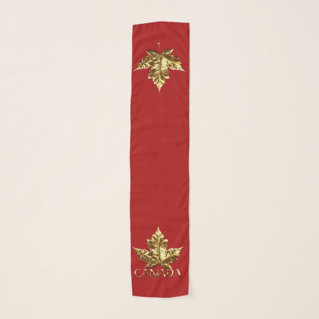 Canada Scarf Gold Medal Canada Scarves (Front)