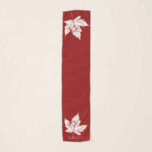 Canada Scarf Personalized Canada Souvenir  Scarf