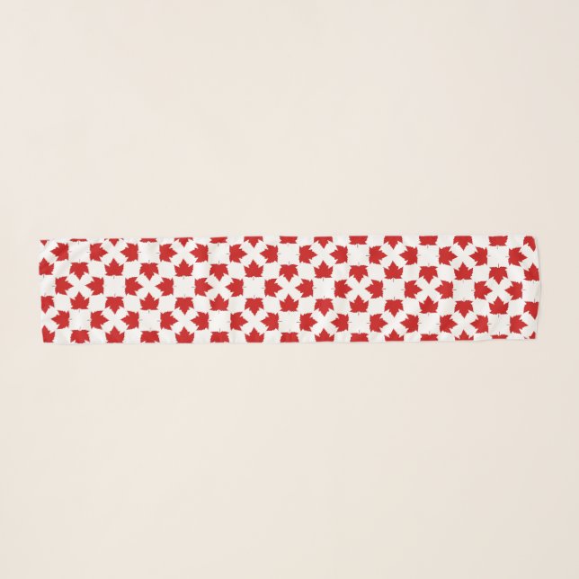 Canada Scarf Personalized Canada Souvenirs (Front (Horizontal))
