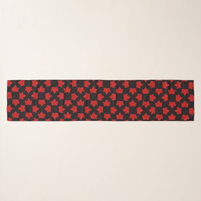 Canada Scarf Personalized Canada Souvenirs (Front (Horizontal))